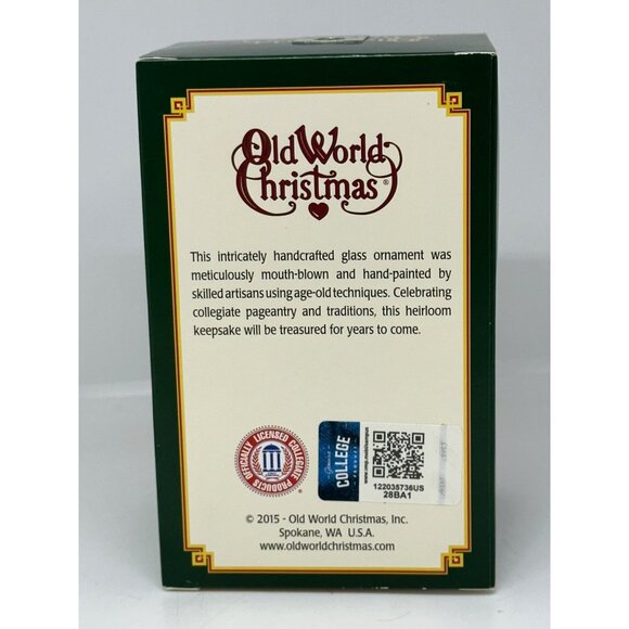 Old World Christmas Penn State Nittany Lions Beanie Glass Ornament 4" OWC - Picture 4 of 8